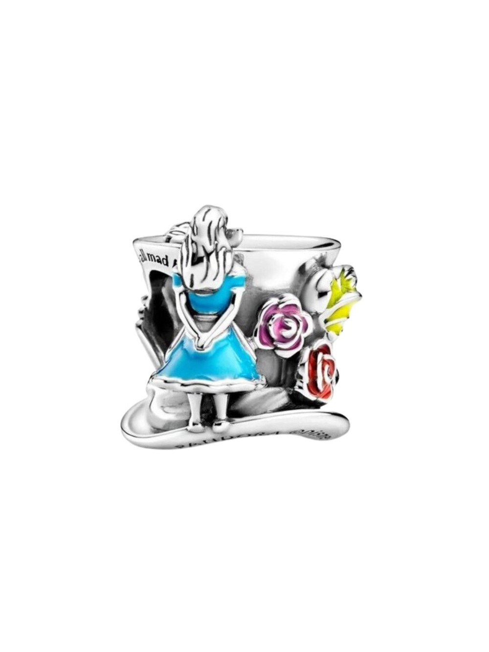 New Alice in Wonderland and Mad Hatter Tea Party Charm
